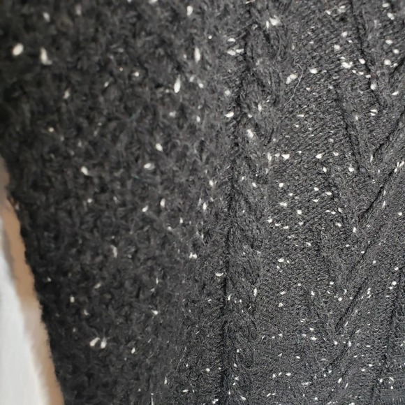 Anthropologie Michael Stars Cable Cardigan Sweater Cableknit Convertible XS NEW - Picture 11 of 16